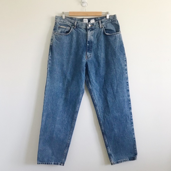 ✨SOLD✨ | Rare Vintage CK Stone Wash Mom Jeans - Picture 3 of 8